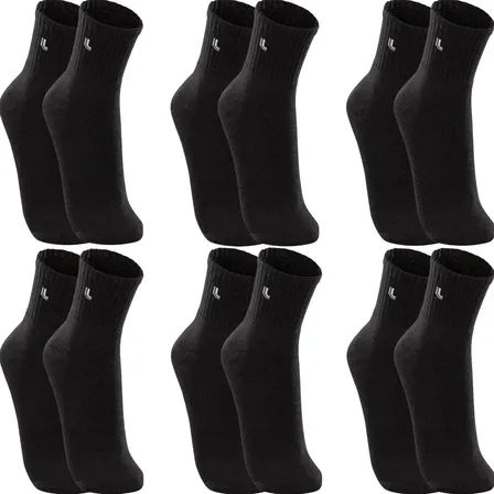 Kit 6 Pares Meias Lupo Cano Médio Adulto