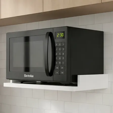 Suporte Mdf 50x40cm Off Shop Parede Para Micro-ondas 21l Branco