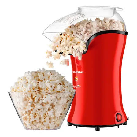 Pipoqueira Popflix Mondial Vermelho1200w Pp-03 Vermelho 127v