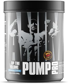 Pré-treino Animal Pump Pro 600g - Universal Nutrition (600g, Framboesa e Menta)