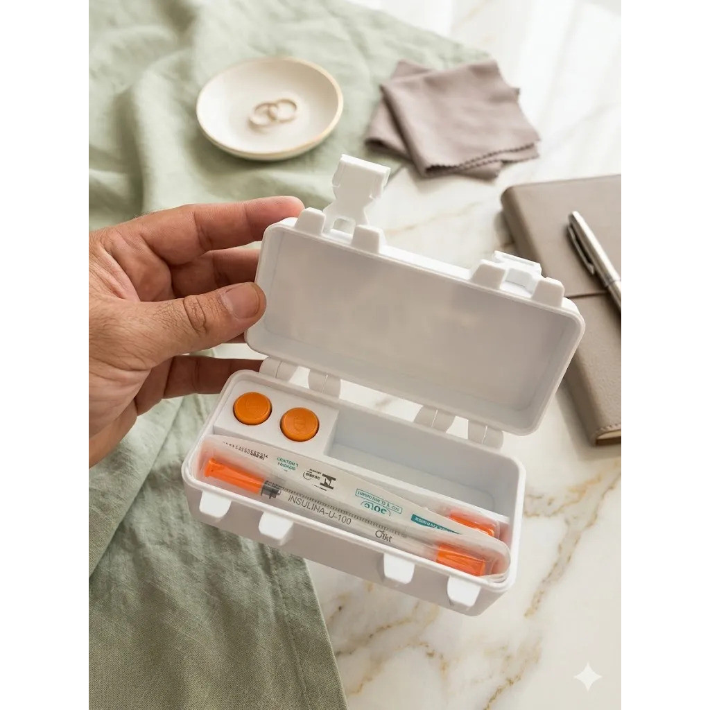 Estojo Case Porta Insulina Tg Tirze Frasco 3ml