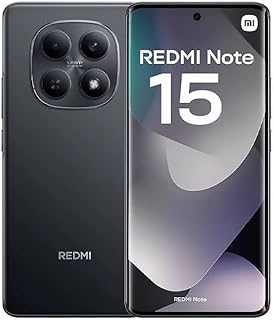 Smartphone Xiaomi Redmi Note 15 Preto 8GB RAM 256GB ROM (2510DRA23L)