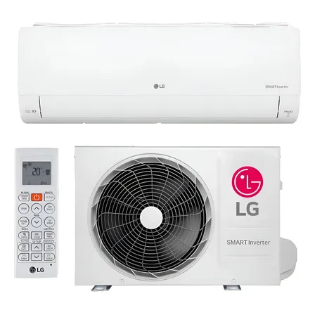 Ar Condicionado LG Ai Smart Inverter Voice 9000 Btus Frio Branco 220v