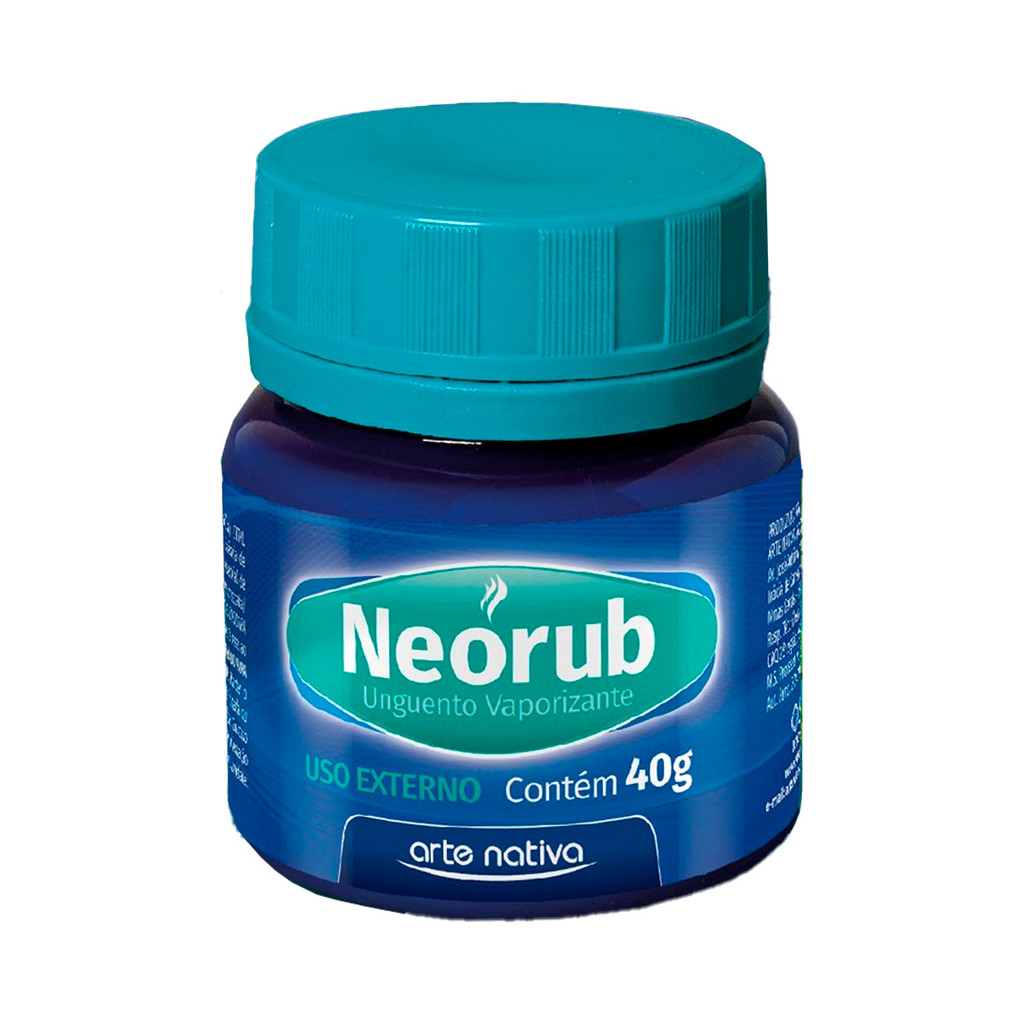 Pomada Vaporizante Neorub Arte Nativa 40g