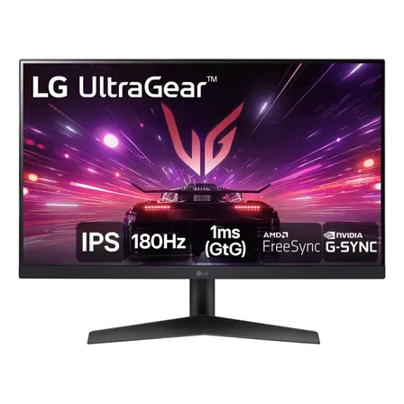 Monitor Gamer LG Ultragear 24 24gs60f-b Ips Full Hd 180hz 1ms (gtg) Nvidia® G-sync® Amd Freesync