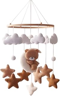 Berço de bebê móvel cama sino móvel berço decoração do quarto do bebê berçário pingente brinquedo,