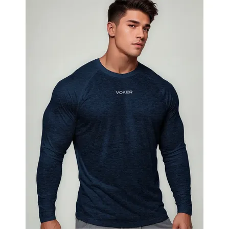 Camiseta Raglan Térmica Segunda Pele Proteção Uv Dry Fit