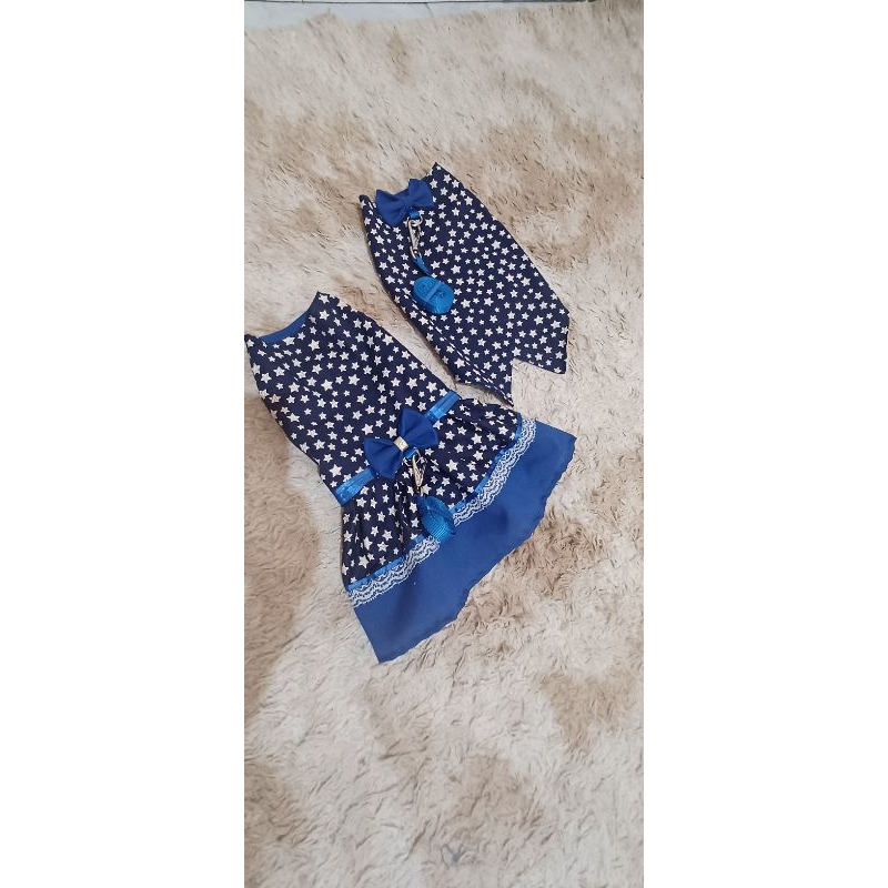 Roupa de Cachorro ou gato vestido ou colete com guia