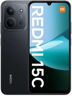 Smartphone Xiaomi Redmi 15C Midnight Black (Preto) 8GB RAM 256GB ROM | Midnight Black
