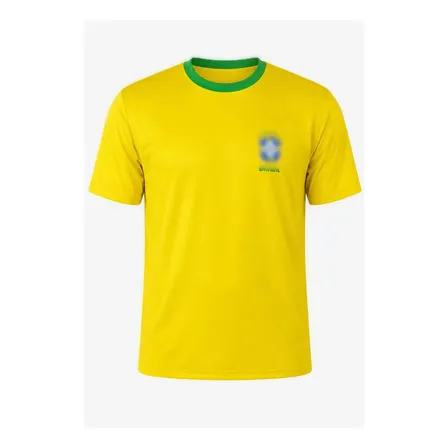 Camisa Copa Do Mundo 2026 Camiseta Brasil Seleção Brasileira Amarelo M
