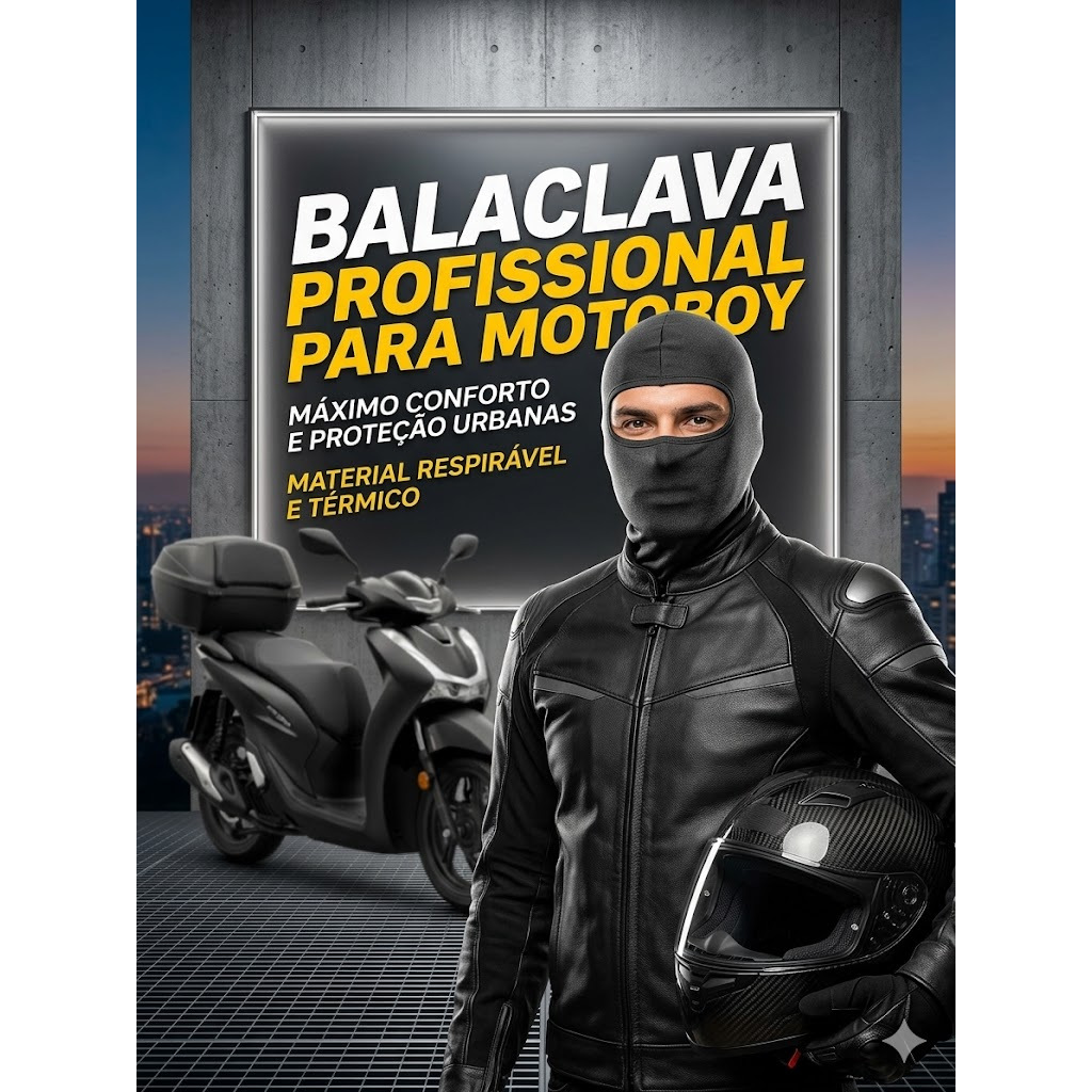 kitTouca Ninja 1/2/3/4/5 Toca Balaclava Frio Resistente Com Proteção UV