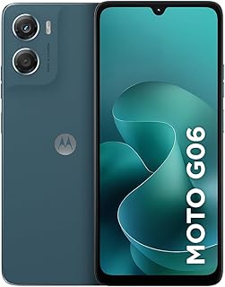 Smartphone Motorola Moto g06-128GB 12GB (4GB RAM + 8GB Ram Boost) e Camera 50MP com AI Bateria de