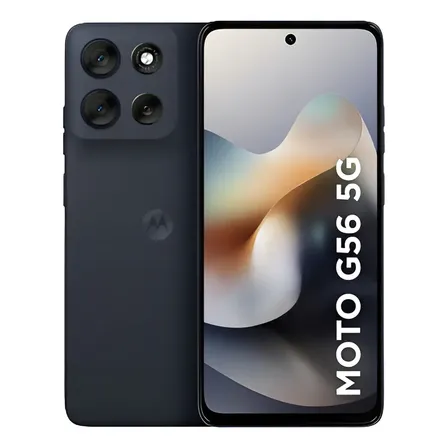 Smartphone Motorola Moto G56 5g 256gb 24gb 8gb Ram+16gb 50mp Grafite