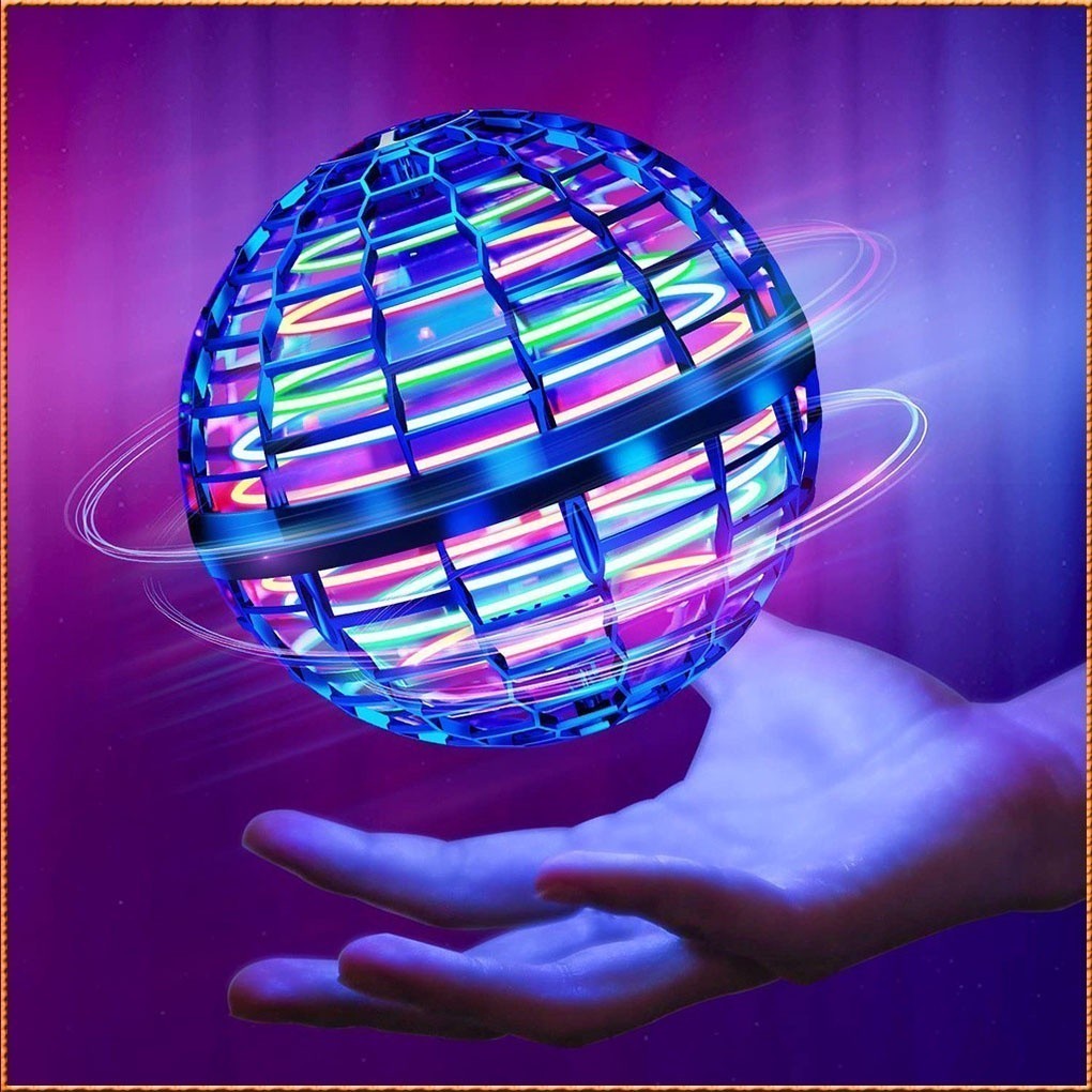 UFO Indução Inteligente Boomerang Bola Mágica Voadora Levitação Dedo Luz Brinquedos Ao Ar Livre Das