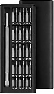 Kit Chave de Fenda de Precisão 24 em 1 com Estojo Magnético – Conjunto Profissional para Reparos em Celular, Notebook, Relógios, Óculos e Eletrônicos