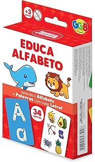 Cartas Educa Alfabeto 34 Cards Grandes GGB Plast
