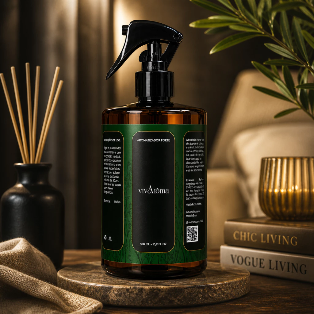 Cheiro para Casa Aromatizador Forte Loja Boutique Famosa Alta Fixação 500ml