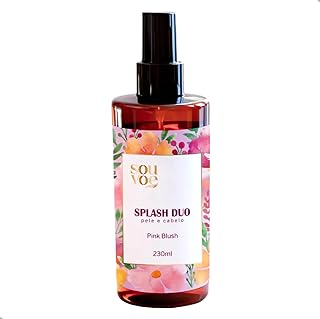 Splash Duo - Body Splash e Hair Splash Vegano 230ml, Perfume Corporal e Capilar Feminino,