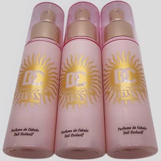 Perfume de Cabelo Deli Exclusif, Feminino, Spray, 75ml, Fragrância Floral e Frutal, com Silicone e