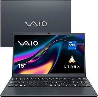 Notebook VAIO FE15, Intel Core i7 12th, 16GB 512GB SSD, Tela 15,6'' Full HD Antirreflexo, Linux -