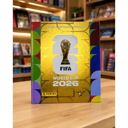 Álbum De Figurinhas Do World Cup 2026, Capa Dura Ouro. World Cup 202. Editora Panini. Português.
