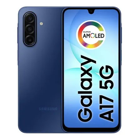 Celular Samsung Galaxy A17 5g Com Ia, 128gb, 4gb Ram, Câm De 50mp, Tela De 6.7 , Nfc, Ip54 - Preto