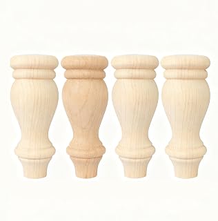Conjunto de 4 pernas de móveis de madeira, para sofá, cadeira, sofá, cômoda, mesa, armário, cama,