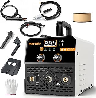 Máquina Solda Inversora Sem 3 Em 1, Máquina de Solda 220V 250A, Mig/Tig/Mma Máquina Solda