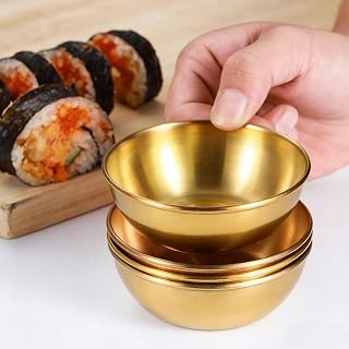 2 peças de aço inoxidável mini pratos de tempero bandeja de servir pratos de especiarias ouro prata