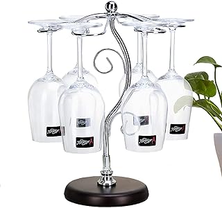 Suporte de copo de vinho de bancada rack de armazenamento de utensílios de mesa sistema de secagem