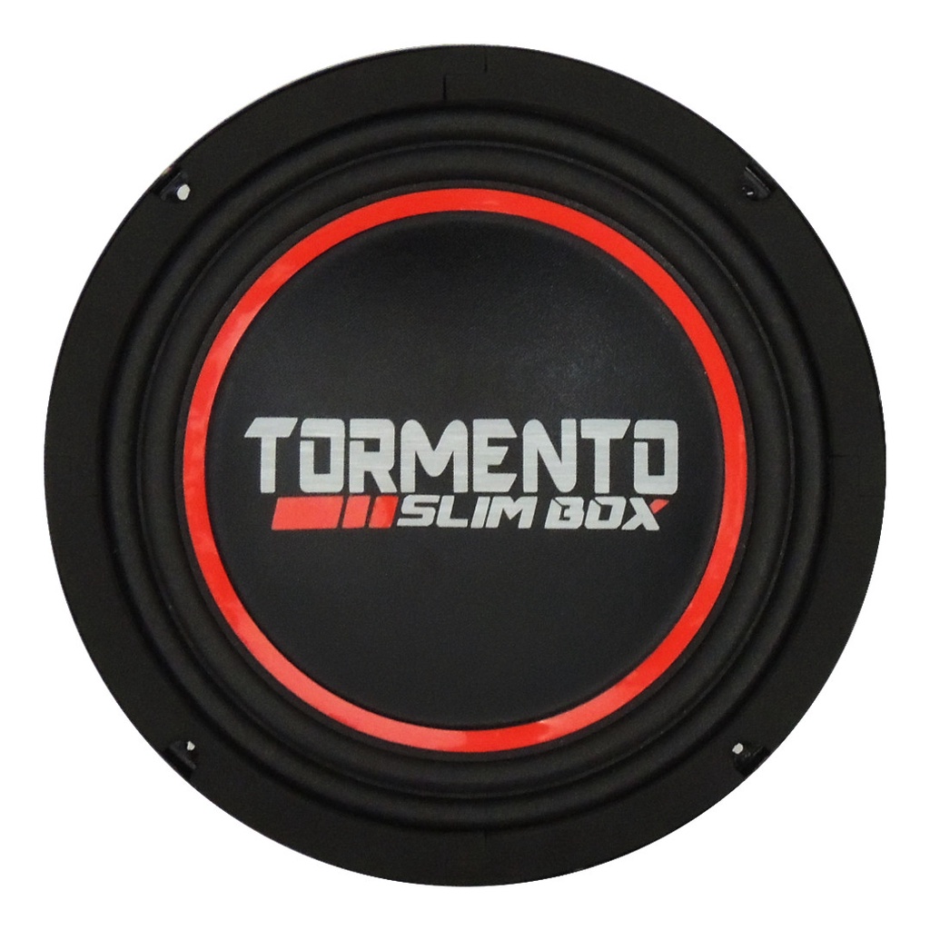 Alto Falante Tormento Sub Woofer 8 Pol Slim 200 Wrms 4 Ohm
