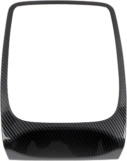 Para Dodge Durango 2014-2020 Fibra de Carbono Preto Console Cobertura de Navegação Guarnição 1 peça Acessórios de Carro