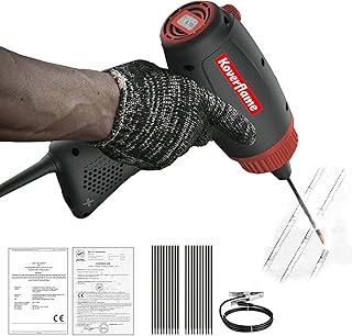 Máquina de solda elétrica portátil, kit de ferramentas de soldagem, soldador a arco portátil 220V,