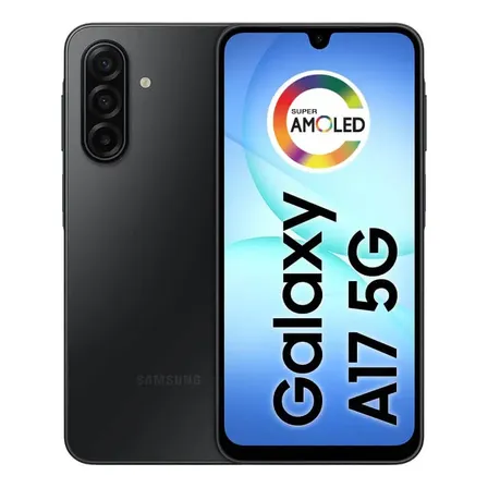 Celular Samsung Galaxy A17 5g Com Ia, 128gb, 4gb Ram, Câm De 50mp, Tela De 6.7 , Nfc, Ip54 - Pr