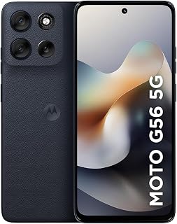 Smartphone Motorola Moto g56 5G - 256GB 24GB (8GB RAM+16GB Ram Boost) e 50MP Sony Lytia 600 Camera Ultrarresistencia militar IP68 + IP69 - Grafite