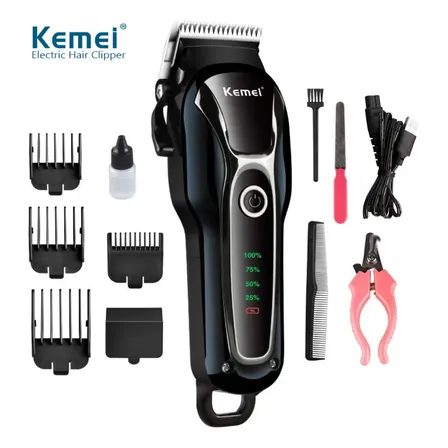 Máquina Tosa De Pet Profissional Kemei 1991