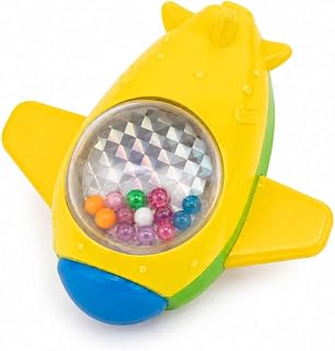 Brinquedo Aviãozinho Sensorial Musical Educativo Colorido Infantil para Bebê
