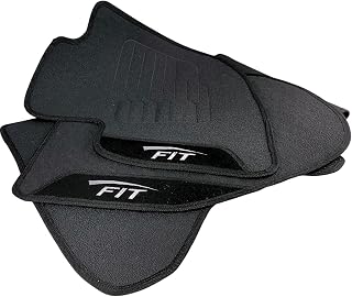 Jogo de Tapete Borracha Automotivo pra Carro Compatível com New Fit 2009 2010 2011 2012 2013 2014