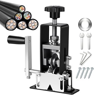 Máquina Manual de Descascar Fios Decapador Elétrico Ajustável com Berbequim | Decapador para Fios de Cobre e Puxador de Cabos Para Fiação Industrial Reciclagem HVAC Eletrodomésticos