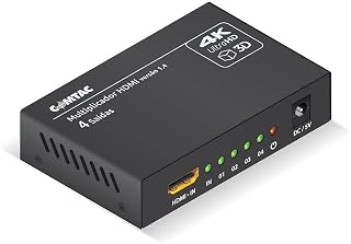 Multiplicador De Vídeo Hdmi 4k Com 4 saídas Comtac 9378