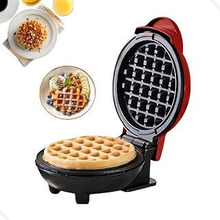 Aparelho Portátil 350W para Waffles – Praticidade e sabor no dia a dia. Compacto, leve e fácil de