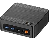 Mini PC BOSGAME P6 AMD Ryzen 9 6900HX, 32GB RAM LPDDR5 6400MHz, 1TB SSD NVMe PCIe 4.0, Suporte 3