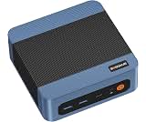 BOSGAME E5 Mini PC Ryzen 3 5300U, 16GB RAM DDR4, SSD 1TB, Dual LAN, Suporte para 3 Monitores 4K,