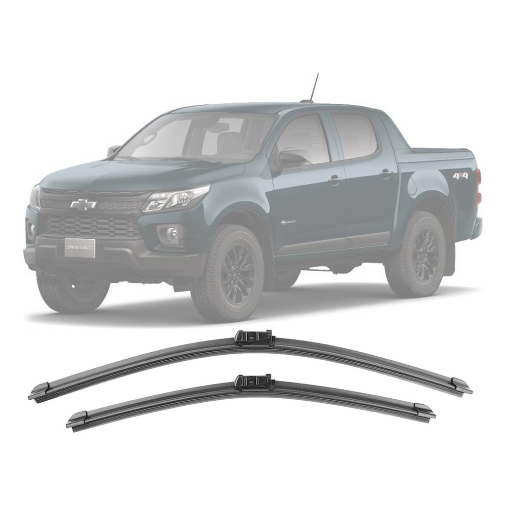 Par Palheta Limpa Para-brisas Chevrolet S10 2019 A 2023