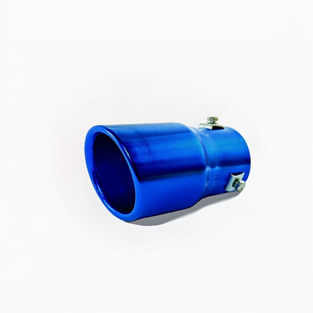 Ponteira Esportiva Para Escapamento De Carro Universal Fibra Carbono Cores