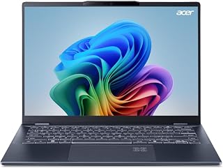 Notebook Acer Swift 14 IA SF14-51T-72BM Intel core Ultra 7 16GB RAM 1TB SSD 14´Touchscreen LED IPS Wide Ultra 60Hz Windows 11 Home Azul escuro