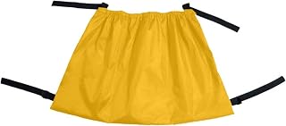 Milageto Bolsa organizadora para berço, de bebê e berçário, em tecido Oxford com fivelas de fechamento rápido. Ideal para pais que de praticidade em passeios e, Creme Amarelo