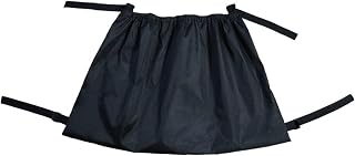 Generic Bolsa organizadora para berço, de bebê, suporte para itens de berçário, em tecido Oxford com fivelas ajustáveis. Ideal para m passeios, viagens de semana e para o bebê para casa, preto