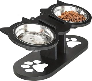 Tigelas para cães com suporte | Tigelas de aço inoxidável destacáveis para cães pequenos com suporte | para casa pet shop ao ar livre gato gatinho filhotes animais