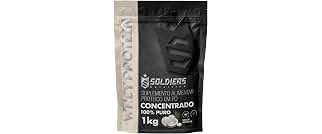 Whey Protein Concentrado 1kg - Beijinho - 100% Importado - Soldiers NutritionWhey Protein Concentrado 1kg - Beijinho - 100% Importado - Soldiers Nutrition